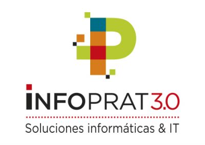 diseño de logotipos El Prat de Llobregat LOGO INFOPRAT 3.0