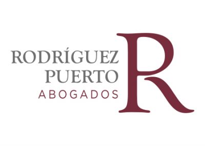 diseño de logotipos El Prat de Llobregat LOGO RODRIGUEZ PUERTO ABOGADOS